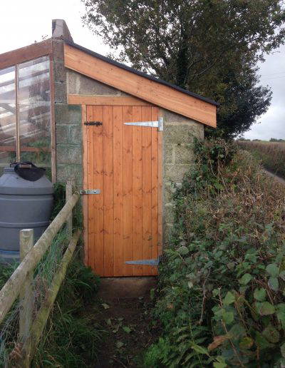 ledged and braced shed door