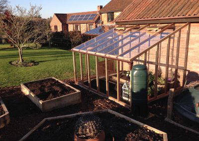 Cedar Wood Greenhouse