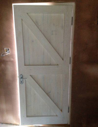 Framed ledged and Braced door